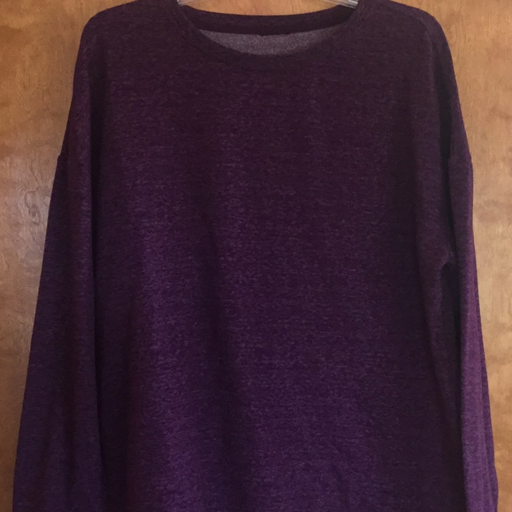 Purple sweat shirt, XL